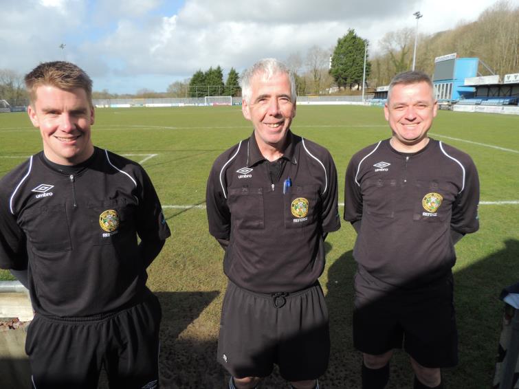 Sean O Connor, Sion Jenkins and  Neill Crawshay